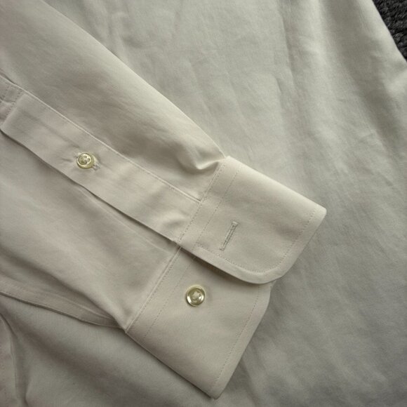 Brooks Brothers Non-Iron Regent White Cotton 16.5 36/37 Long Sleeve Button Up - Picture 12 of 16